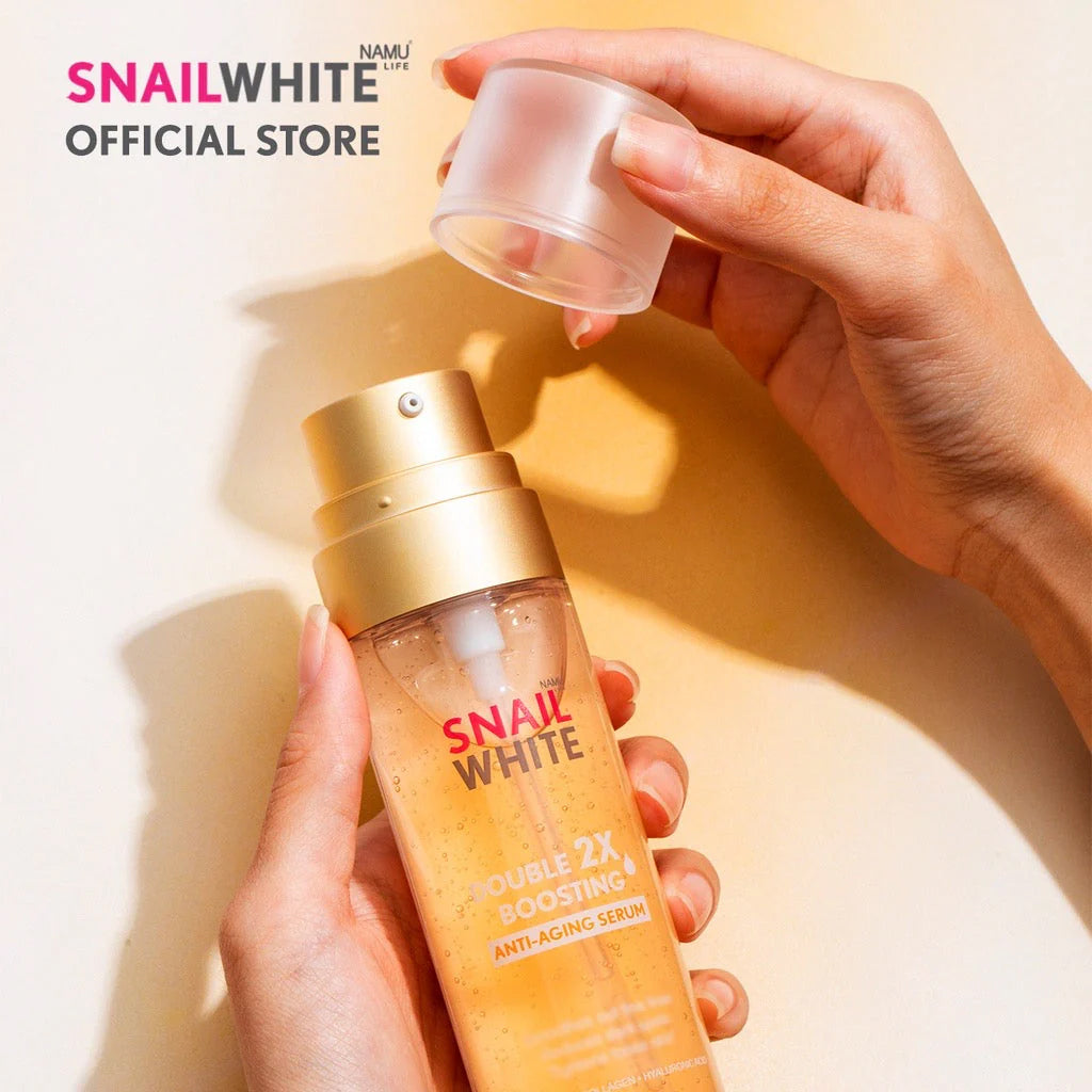 SNAILWHITE Double Boosting Anti-Aging Serum | Bini Beauty NZ AU