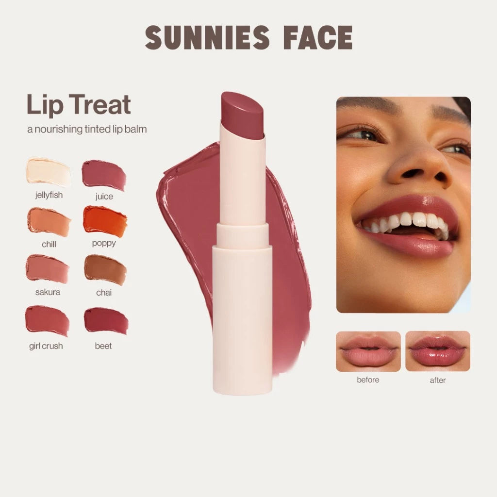 Sunnies Face Lip Treat - features