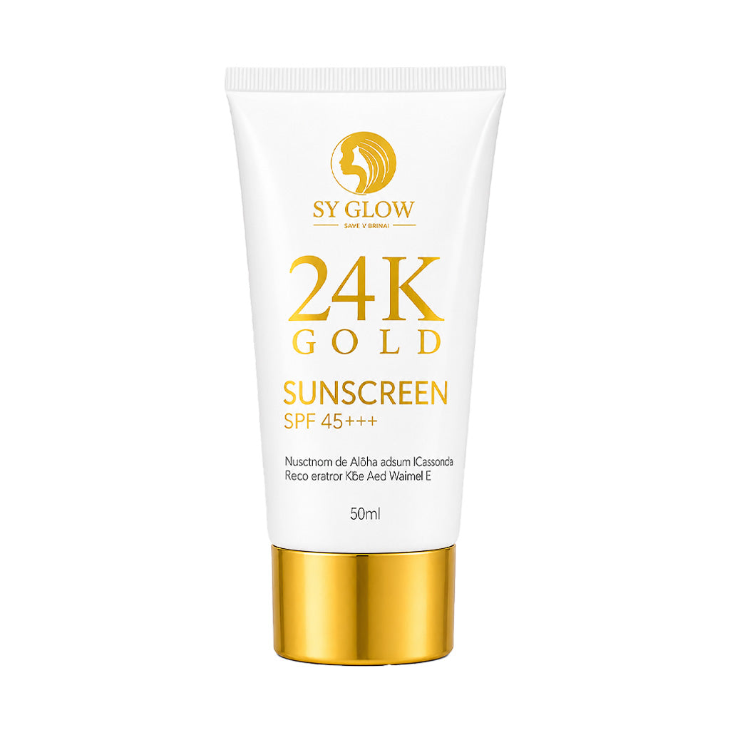 SY Glow 24K Gold Sunscreen SPF 45+++ 50ml