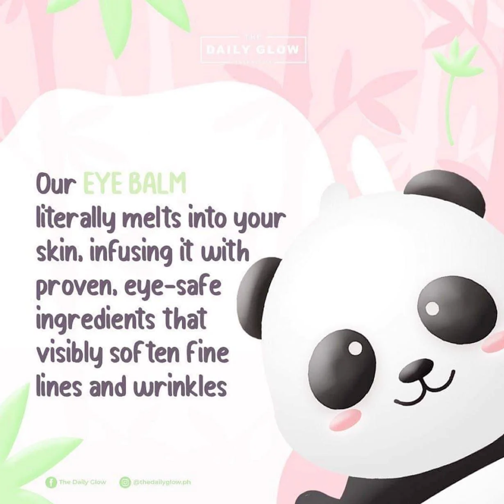 The Daily Glow Panda Fantasy Brightening Eye Balm | Filipino Skincare NZ AU - features