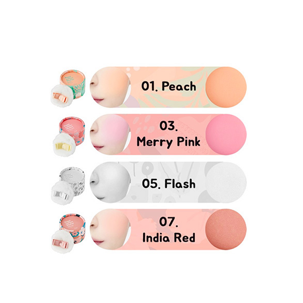 The Face Shop Pastel Cushion Blusher | Korean Beauty Products - NZ AU - all shades