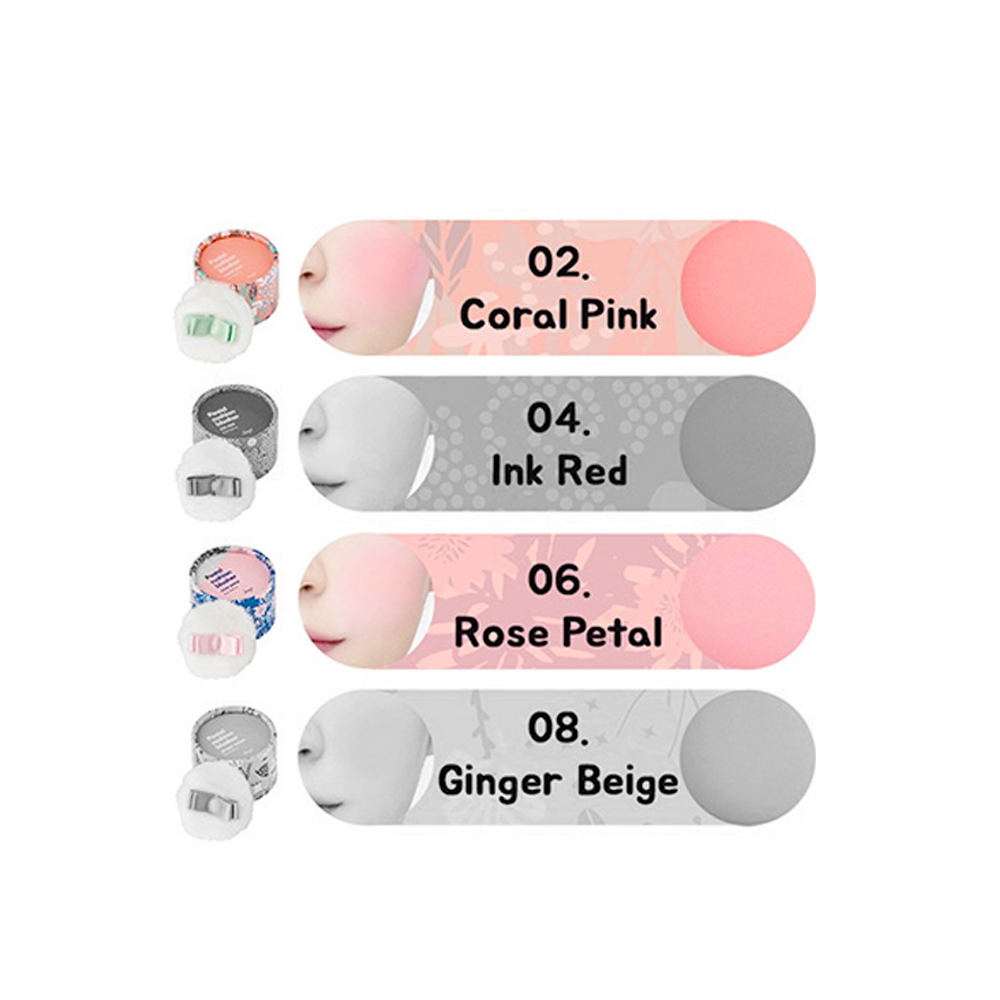 The Face Shop Pastel Cushion Blusher | Korean Beauty Products - NZ AU - all shades