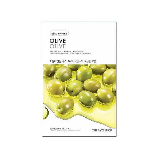 The Face Shop Real Nature with Olive Extract Mask Sheet | Korean Skincare