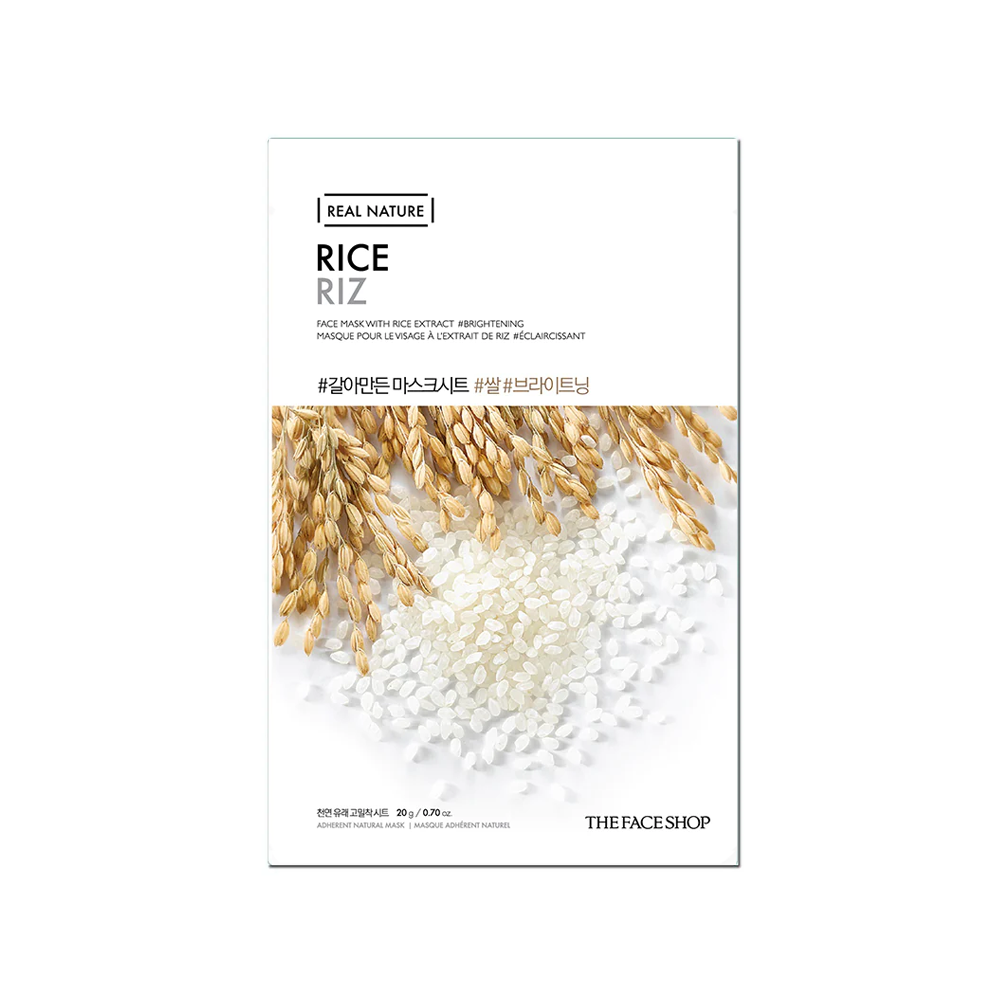 The Face Shop Real Nature with Rice Extract | Korean Skincare