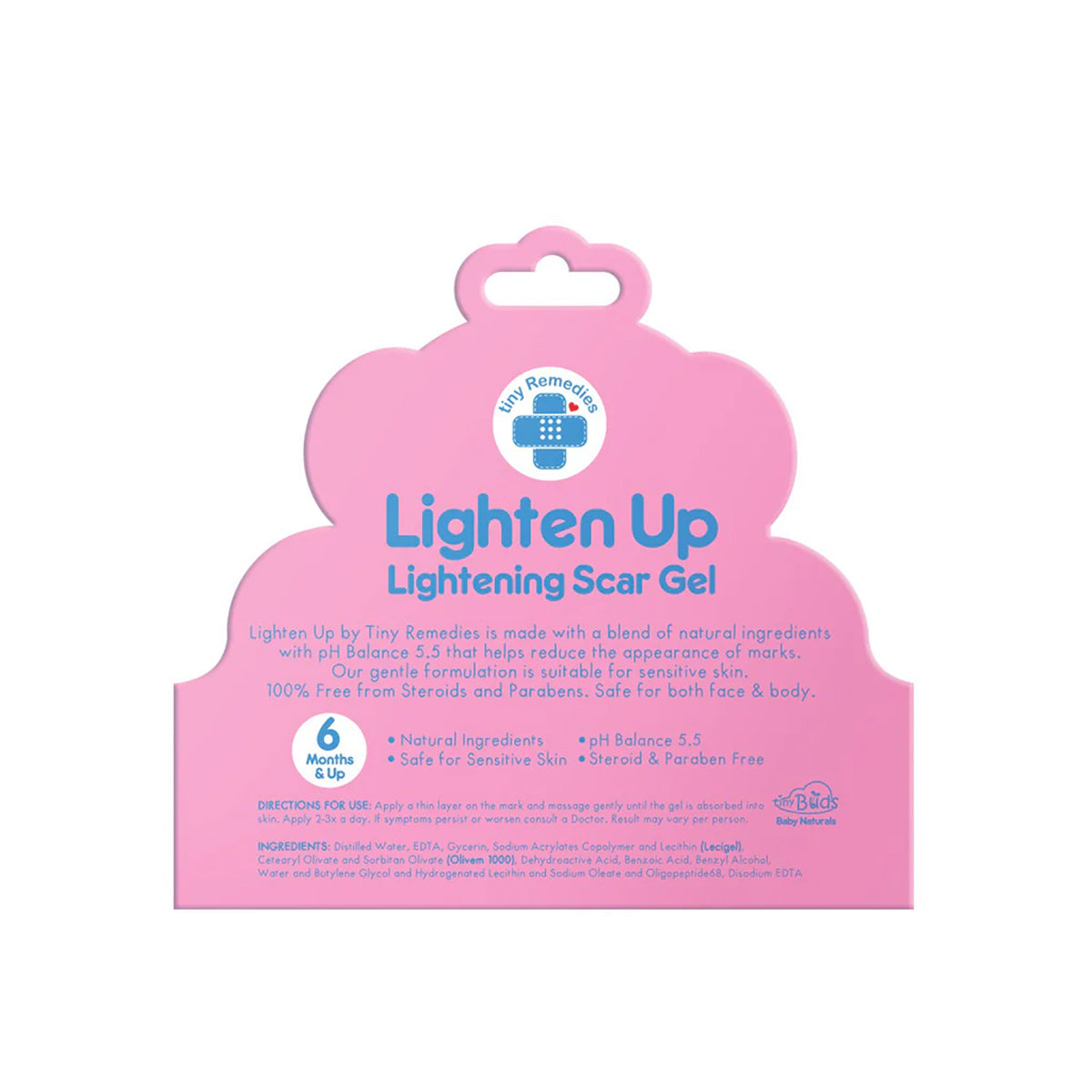 Tiny Buds Lighten Up Lightening Scar Gel 20g | Bini Beauty AU NZ