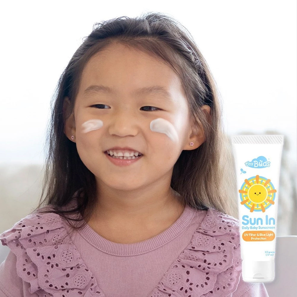 Tiny Buds Sun In Daily Baby Sunscreen SPF 30 | Bini Beauty AU NZ