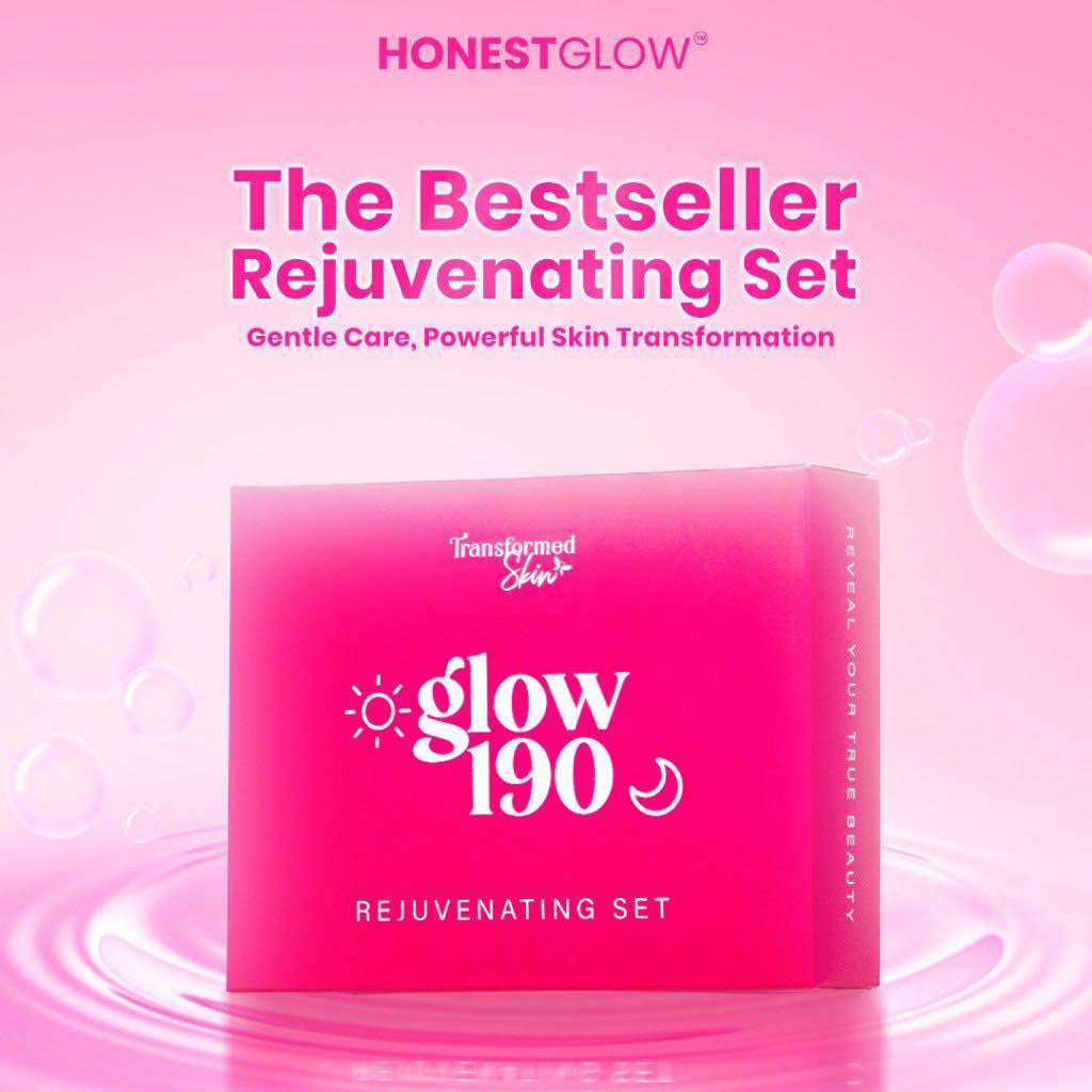 Transformed Skin Honest Glow 190 Rejuvenating Set
