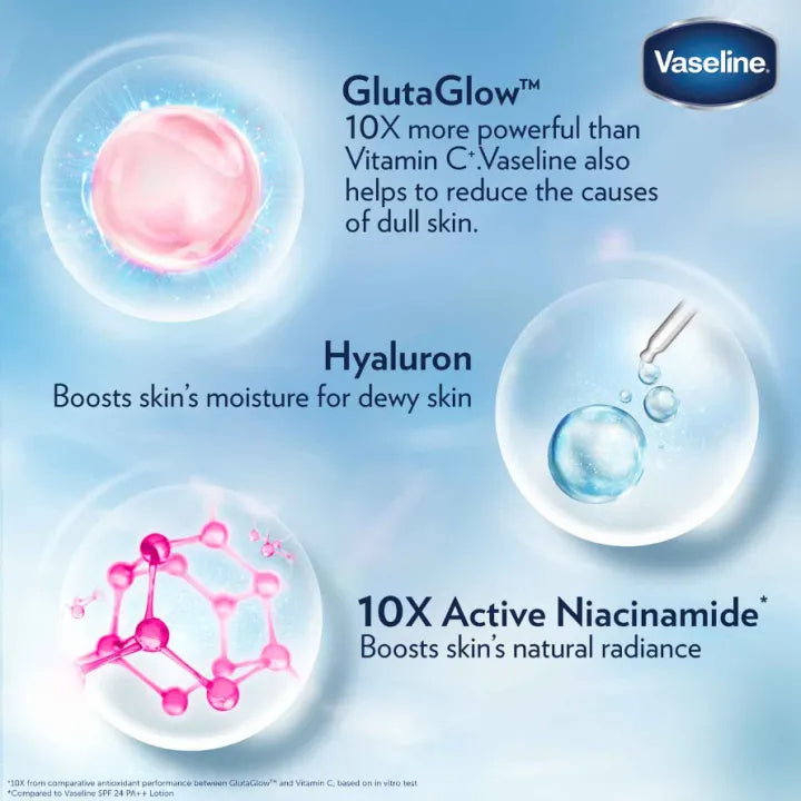 Vaseline Gluta-Hya Serum Burst Lotion Dewy Radiance 330ml | NZ AU