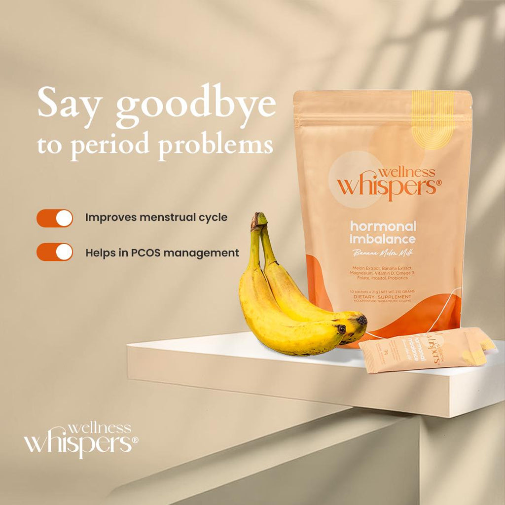 Wellness Whispers Hormonal Imbalance Banana Melon Milk | Bini Beauty NZ AU