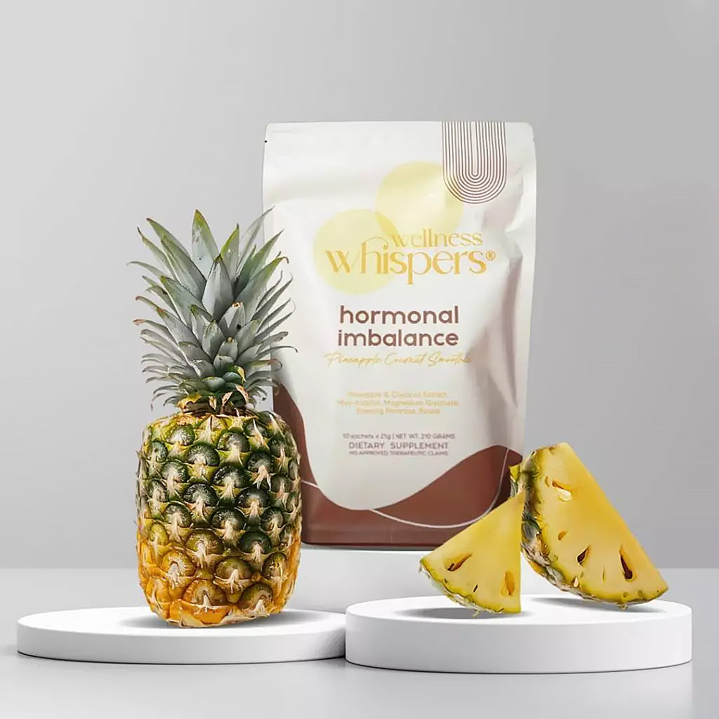 Wellness Whispers Hormonal Imbalance Pineapple Coconut Smoothie | Bini Beauty AU NZ