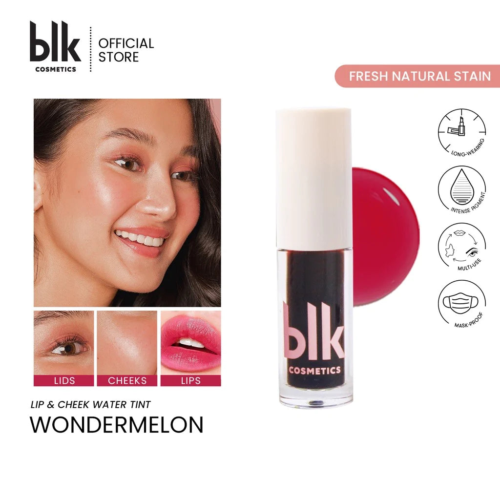 BLK Cosmetics Fresh Lip and Cheek Water Tint | Filipino Skincare NZ AU - wondermelon