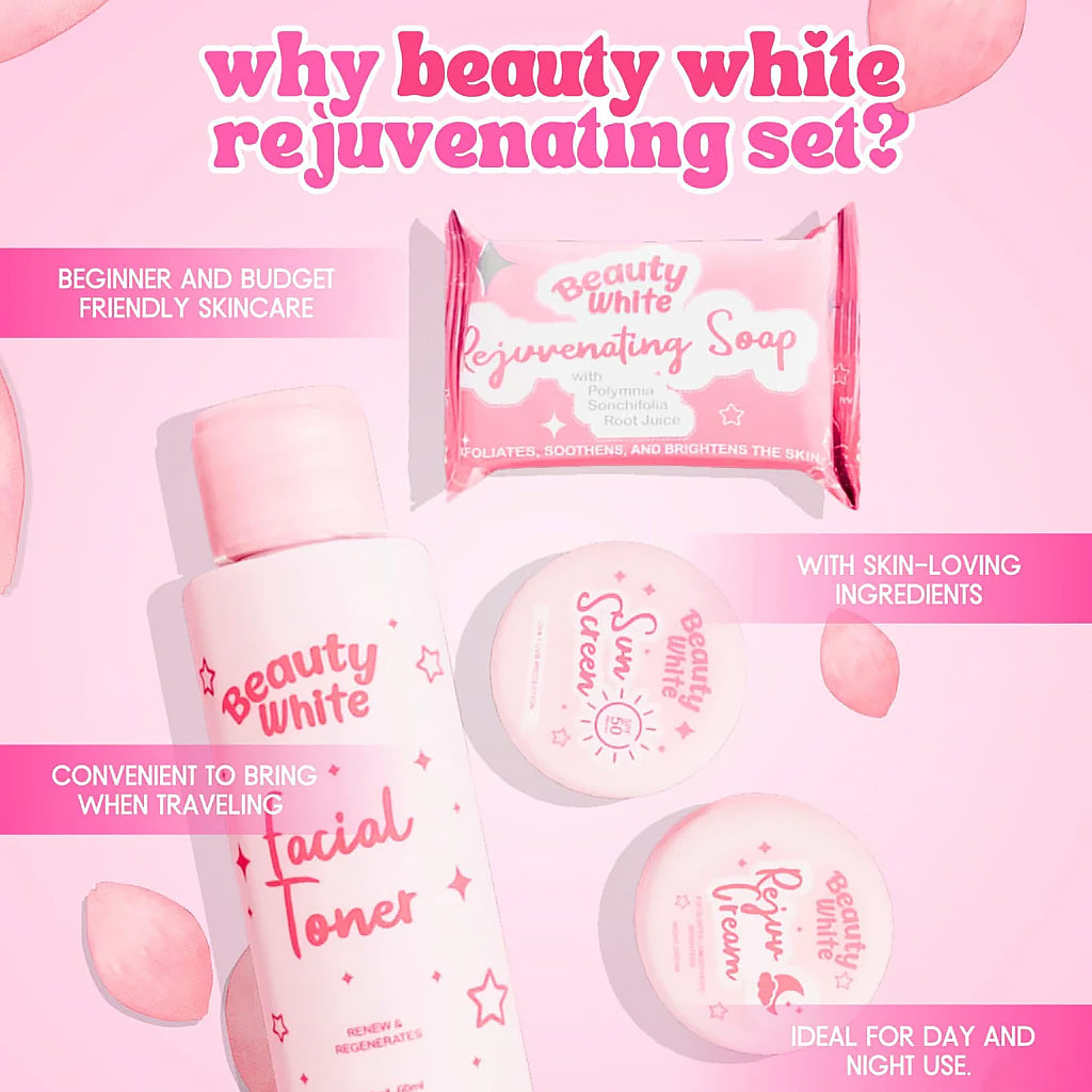 You Glow Babe Beauty White Rejuvenating Set - features