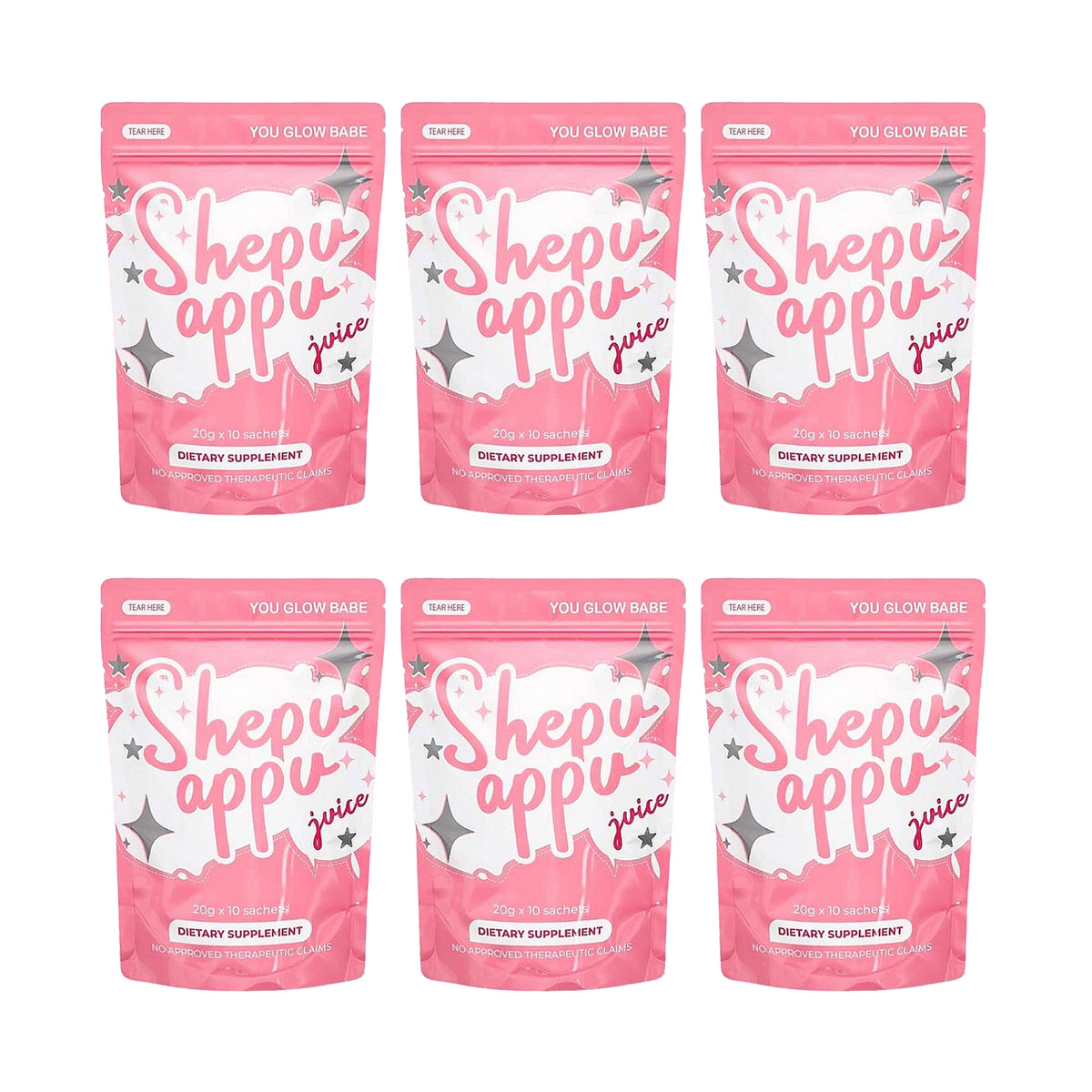 You Glow Babe Shepu Appu Juice (Bundle of 6)