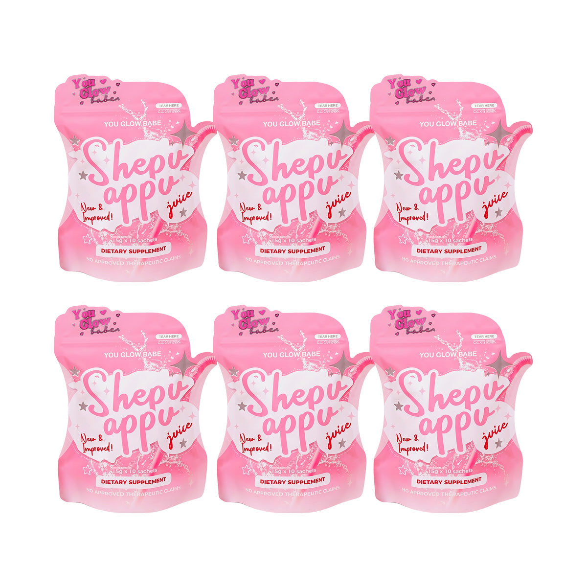 You Glow Babe Shepu Appu Juice (Bundle of 6)