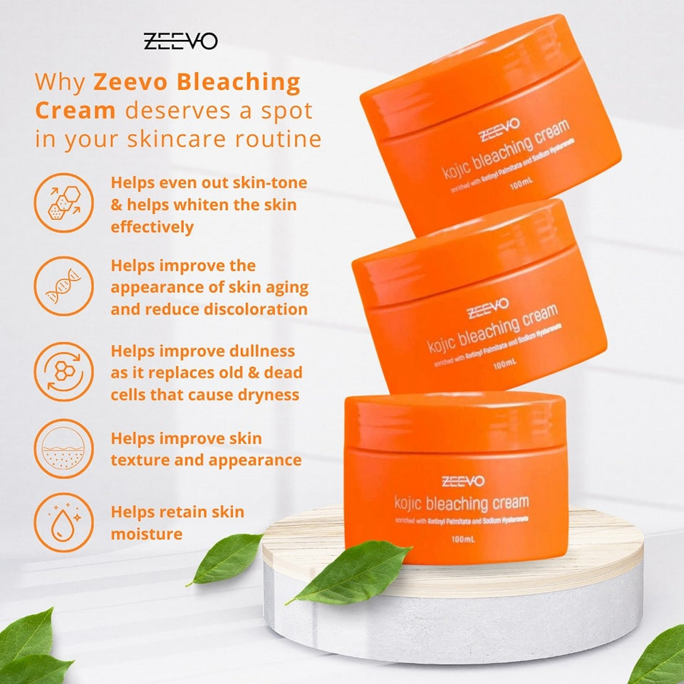 Zeevo Kojic Bleaching Cream benefits