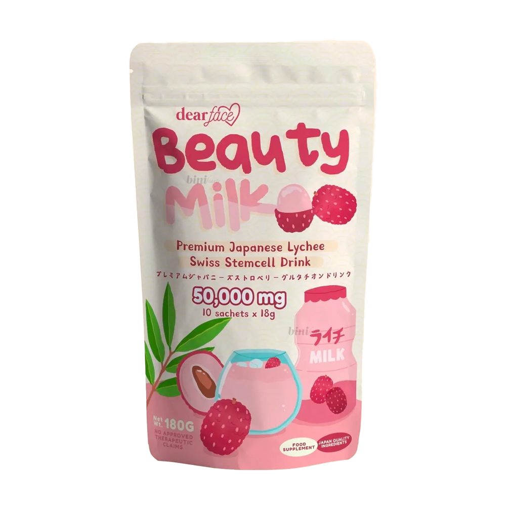 Dear Face Beauty Milk Lychee Swiss Stemcell Drink