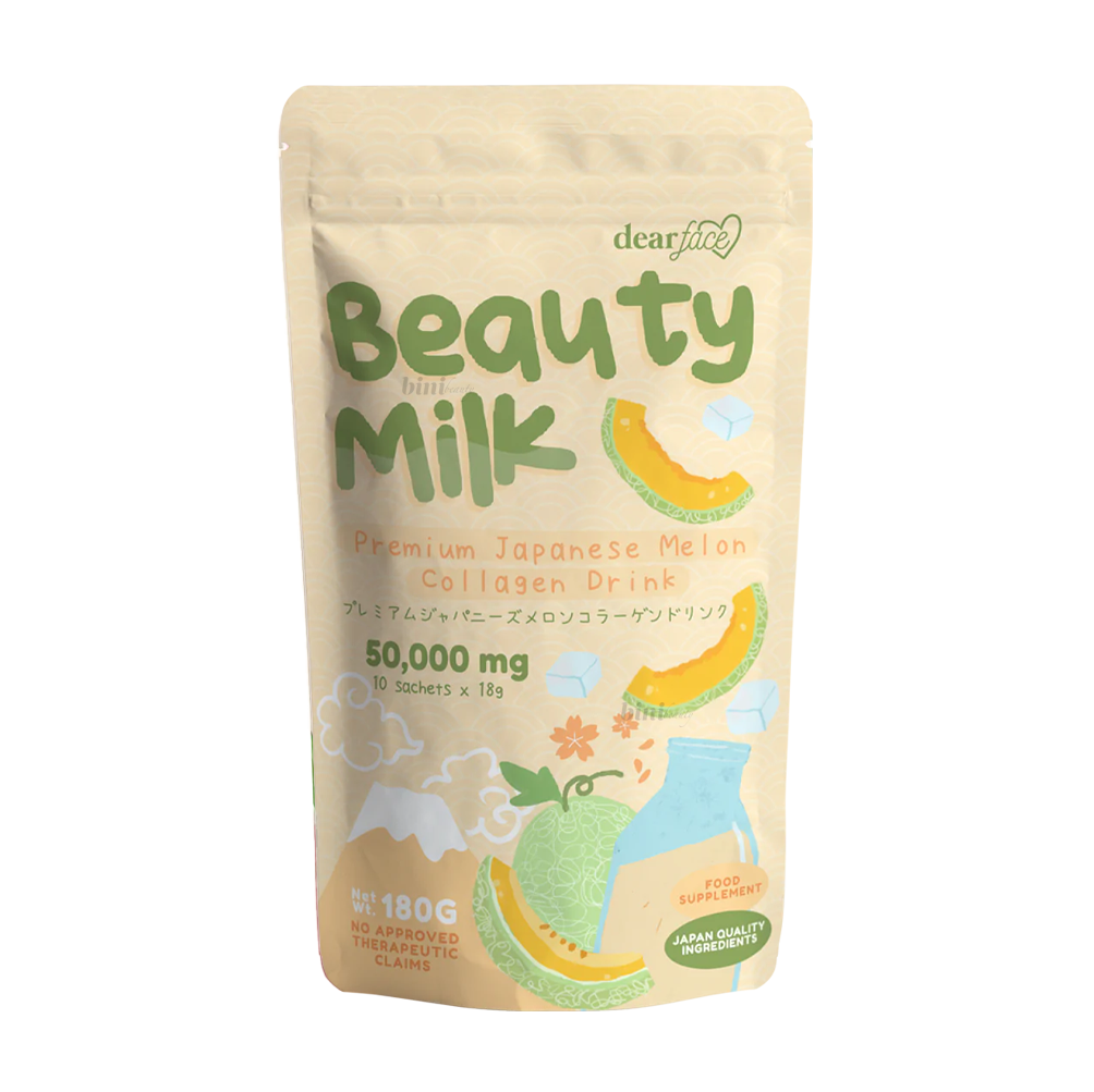 Dear Face Beauty Milk Melon Collagen Drink