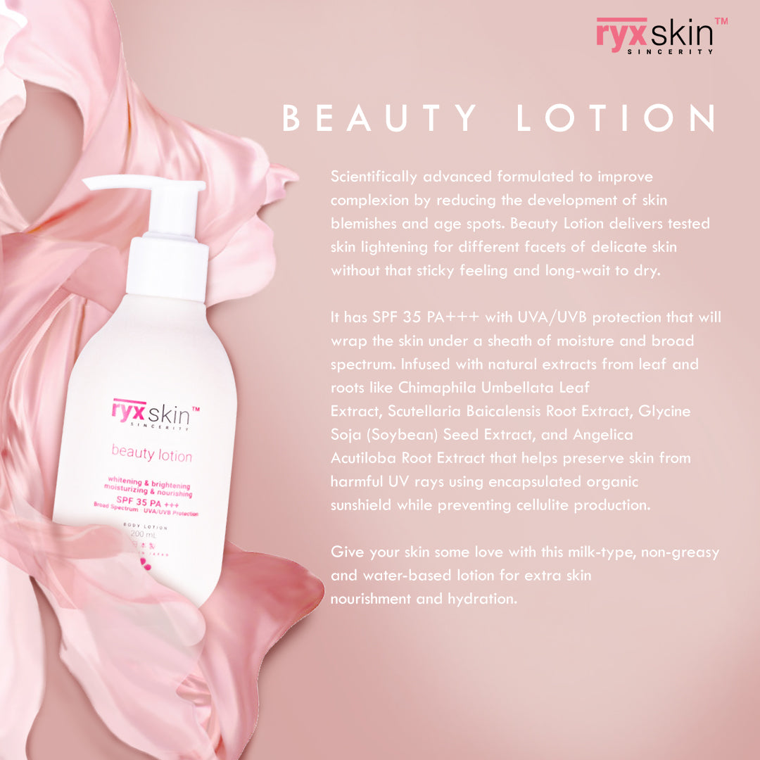 RYX Skin Beauty Lotion
