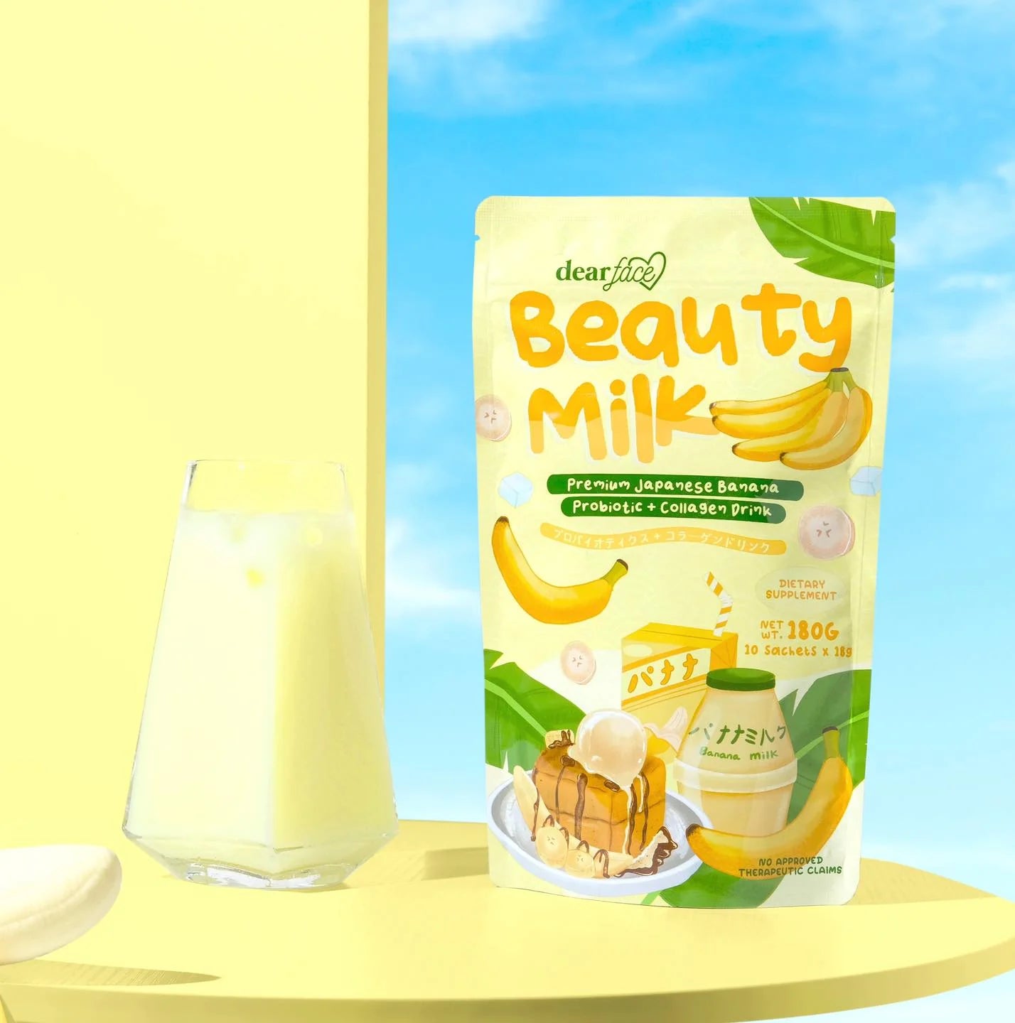 Dear Face Beauty Milk Banana Drink