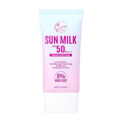 Sereese Beauty Sun Milk SPF50 PA+++ 0% White Cast | Filipino Beauty