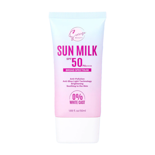 Sereese Beauty Sun Milk SPF50 PA+++ 0% White Cast | Filipino Beauty